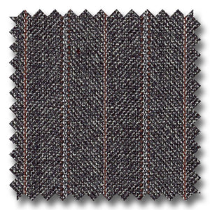 Zegna Gray with Blue & Red Stripe