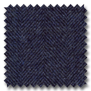 Zegna Blue Herring Bone Custom Blazer