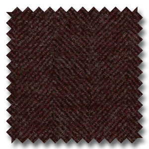 Zegna Maroon Herringbone Custom Blazer