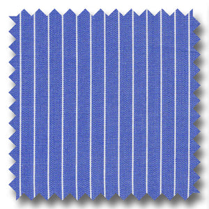 Dark Blue Stripe 2Ply Broadcloth - Custom Dress Shirt