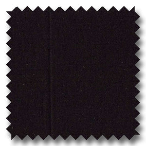 Black Stretch Poplin Solid - Custom Dress Shirt