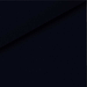 Midnight Blue Solid Satin Pinpoint Oxford Dress Shirt