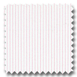 Pink Pinstripe 2Ply Dobby - Custom Dress Shirt