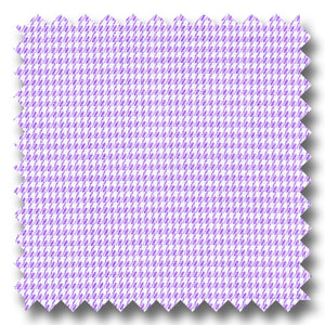 Lavender Check 2Ply Mini Twill - Custom Dress Shirt