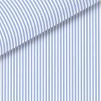 Blue Bengal Stripe Broadcloth Dress Shirt