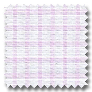 Plaid Tone and Tone Pink - Custom Dress Shirt