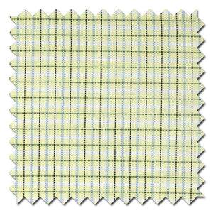 Maize and Olive Graph Check / Plaid Custom Dress Shirt