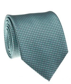 Turquoise Solid Grid Tie