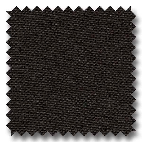 Black Solid 100's 2Ply Broadcloth - Custom Dress Shirt