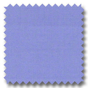 Medium Blue Solid 100's 2Ply Broadcloth - Custom Dress Shirt