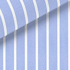 Blue Stripe Luxe Rugby Oxford Dress Shirt