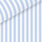 Light Blue Broad Stripe Broadcloth Dress Shirt