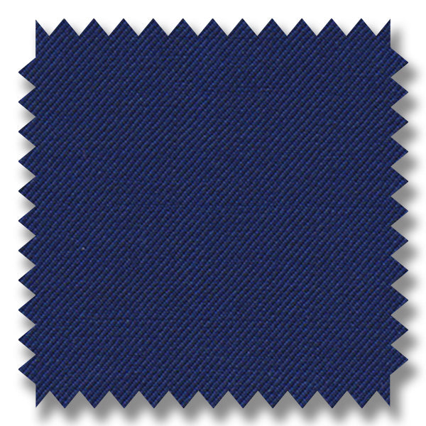 Dark Cobalt Blue Plain Super 120's Merino Wool