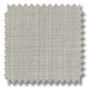 Silver Gray Plain Super 120's Merino Wool