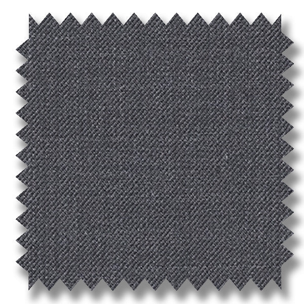 Medium Gray Plain Super 120's Merino Wool