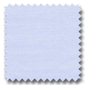 Light Blue Solid 200 2Ply Twill - Custom Dress Shirt