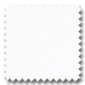 White Solid 200 2Ply Royal Oxford - Custom Dress Shirt