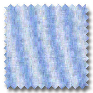 Light Blue Mini Stripe 170 2Ply Broadcloth - Custom Dress Shirt