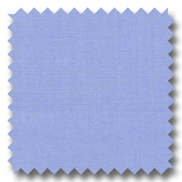 Medium Blue Solid 170 2Ply Broadcloth - Custom Dress Shirt