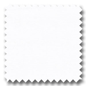 White Solid 300 2Ply Poplin - Custom Dress Shirt