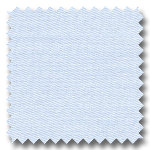 Light Blue Solid 300 2Ply Twill - Custom Dress Shirt
