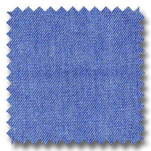Blue Solid Denim 100% Cotton Custom Blazer