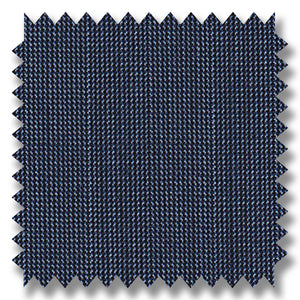 Steel Blue Textured Super 120's Merino Wool