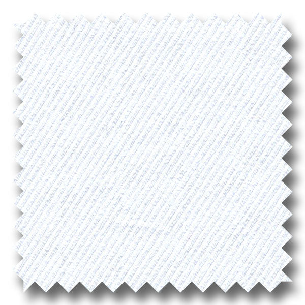 White on White Micro Stripe 2Ply Dobby - Custom Dress Shirt