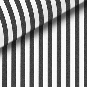 Black Stripe Broadcloth Dress Shirt