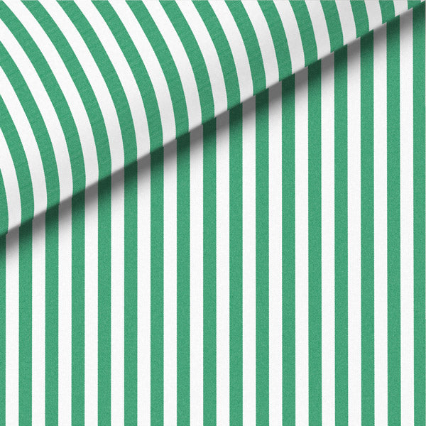Green Stripe Broadcloth Dress Shirt