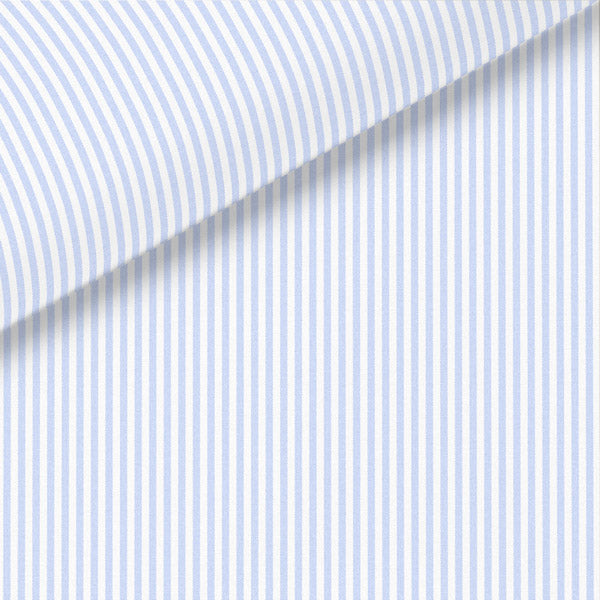 Light Blue Stripe Broadcloth Dress Shirt