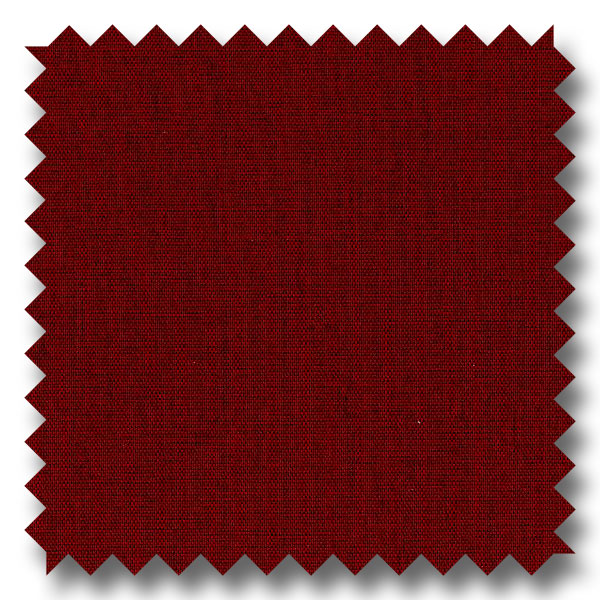 Red Stretch Poplin Solid - Custom Dress Shirt