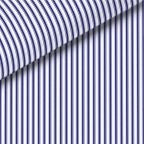 Navy Blue Stripe Dress Shirt