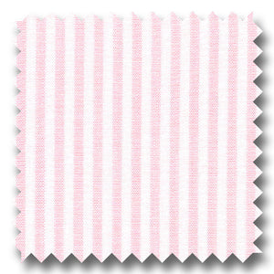 Light Pink Stripe 2Ply Broadcloth - Custom Dress Shirt