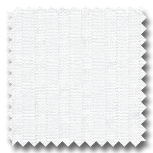 White Pleat Stripe - Custom Dress Shirt
