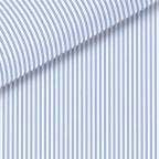 Blue Bengal Stripe Broadcloth Dress Shirt