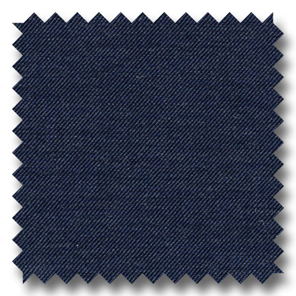 Blue Solid Denim - Custom Dress Shirt