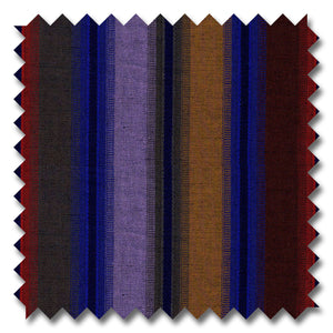 Tone and Tone Stripe Red, Blue and Multiple - Custom Dress Shirt