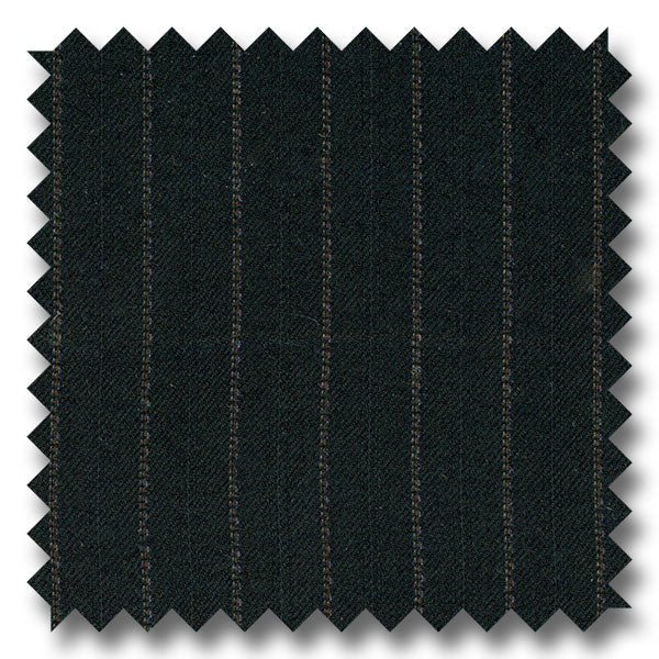 Black with Gray Stripes 100% Wool