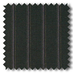 Black with Multi Stripes 100% Wool