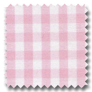 Windowpane Check Pop Pink - Custom Dress Shirt
