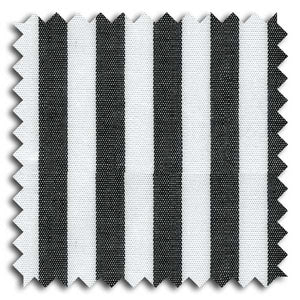 Black and White Stripe Custom Dress Shirt